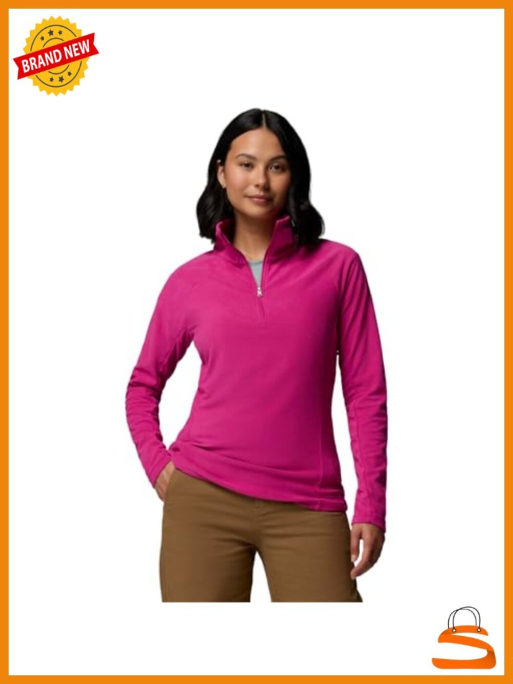 Columbia Womens Glacial IV Half Zip Fleece Pullover Sweater